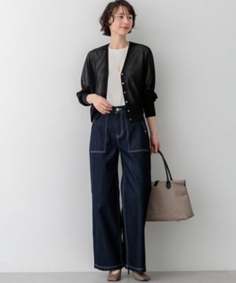 見上愛さん着用】23区DENIM サマー ベイカーパンツ