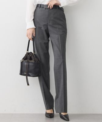 ＜23区 (Women)＞【セットアップ着用】ファインネスウール　テーパード　パンツ（ＰＲＷＯＬＳ０００５）