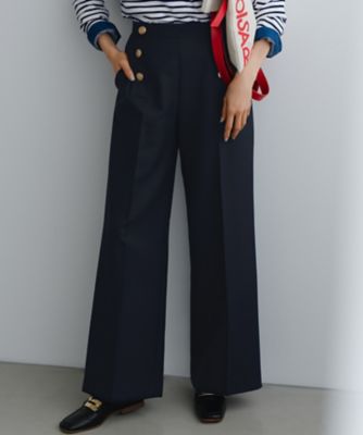 2020AW SHE TOKYO シートーキョー Gabriel ガブリエル ウール混 ワイド