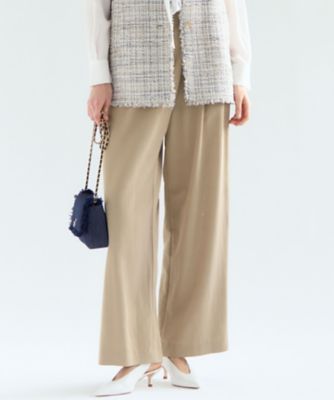 VERY・CLASSY．掲載】ドレープツイル アシンメトリー ワイド