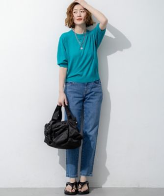 23区DENIM ストレートフィット デニムパンツ
