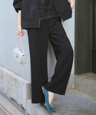 ＜23区 (Women)＞ストレッチダブルクロス　ワイドパンツ（ＰＲＷＯＬＳ０３１５）