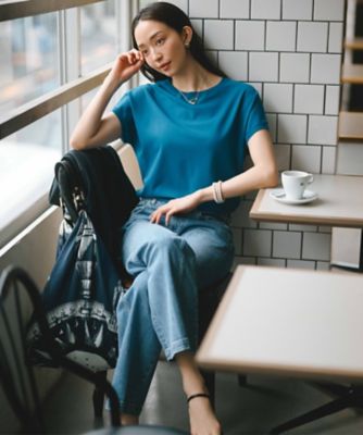 RED CARD TOKYO×23区】デニム ワイドパンツ