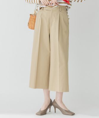 ＜23区 (Women)＞【洗える】カルゼストレッチ　クロップド　パンツ（ＰＲＷＯＳＭ０３０６）