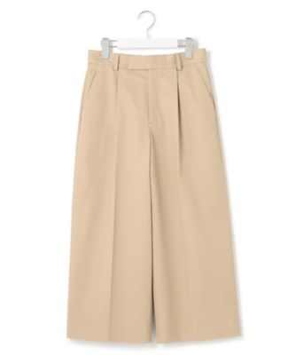 【洗える】カルゼストレッチ　クロップド　パンツ（ＰＲＷＯＳＭ０３０６）