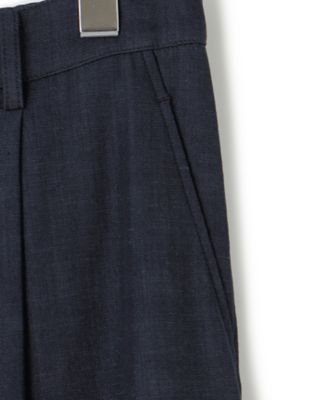 デニムライクシャンブレー　ワイドパンツ（ＰＲＷＯＳＭ０６０６）