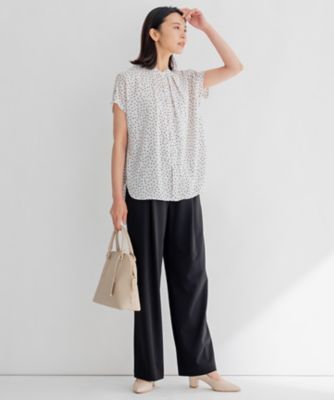 【ＷＥＢ限定／洗える】２ＷＡＹストレッチツイル　ワイドパンツ（ＰＲＷＯＳＭ０８４１）