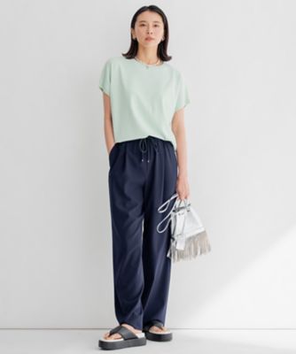 【ＷＥＢ限定／洗える】２ＷＡＹストレッチツイル　ワイドパンツ（ＰＲＷＯＳＭ０８４１）