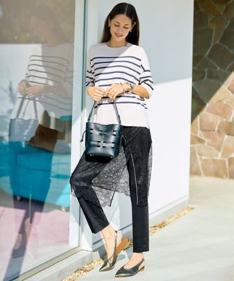 カタログ掲載・自由区名品パンツ・新色追加】コットンサテンテーパード