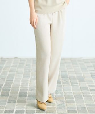 ＜自由区 L (Women/大きいサイズ)＞【１７号サイズまで展開・カタログ掲載】ソフトコーデュロイワイド　パンツＩＩ（ＰＲＷＲＧＷ６００９）