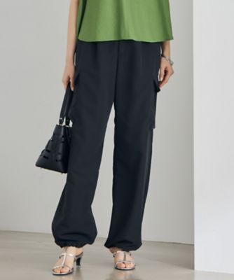 ＜自由区 L (Women/大きいサイズ)＞【１７号サイズまで展開・ＳＨＩＨＯさん着用】ハイカウントカーゴ　パンツ（ＰＲＷＲＬＭ０４１０）