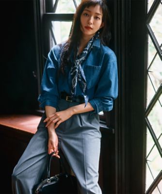 【ＣＬＡＳＳＹ．１１月号掲載／洗える】ドライ２ＷＡＹストレッチ　ワイドパンツ（ＰＲＷＳＣＡ０２１４）