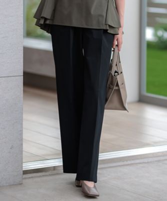 【ＣＬＡＳＳＹ．１１月号掲載／洗える】ドライ２ＷＡＹストレッチ　ワイドパンツ（ＰＲＷＳＣＡ０２１４）