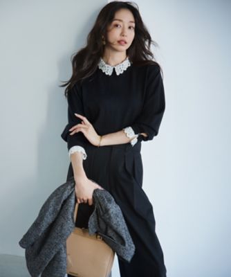 【ＣＬＡＳＳＹ．１１月号掲載／洗える】ドライ２ＷＡＹストレッチ　ワイドパンツ（ＰＲＷＳＣＡ０２１４）