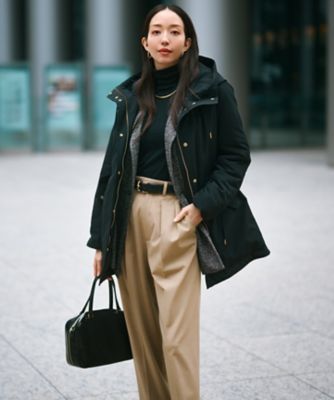 【ＣＬＡＳＳＹ．１１月号掲載／洗える】ドライ２ＷＡＹストレッチ　ワイドパンツ（ＰＲＷＳＣＡ０２１４）