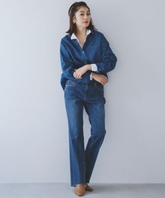 美品 RED VALENTINO デニムティアードスカート フレアスカート 38 REDVALENTINO デニム ミディスカート ほつれ加工 パッチワーク