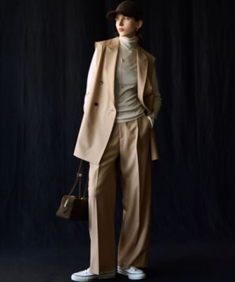 FASHIRU ベージュ ワイドパンツ 新品未使用 タグ付 2025年最新