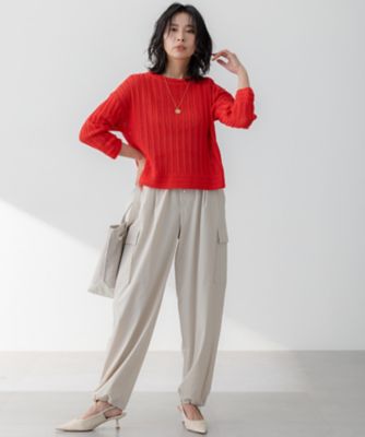 撥水加工／洗える】ナイロン2WAYストレッチ パラシュート パンツ