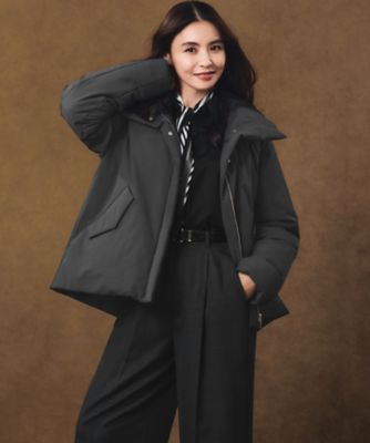 滝沢眞規子さん着用／VERY掲載／洗える】TWビエラ タック ワイド