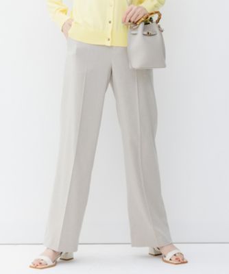 ＜23区 S (Women/小さいサイズ)＞【セットアップ対応／洗える】アイアスマットストレッチ　テーパード　パンツ（ＰＲＷＳＳＭ０３０２）