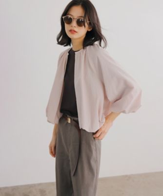 【洗える】リネンレーヨンストレッチ　ワイド　パンツ（ＰＲＷＳＳＭ０４０５）