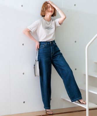 【一部店舗限定】２３区ＤＥＮＩＭ　ストレッチ　ワイドパンツ（ＰＲＷＷＣＭ０８３１）