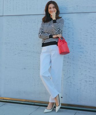 【ＣＬＡＳＳＹ．６月号掲載／洗える】２３区ＤＥＮＩＭ　コクーンシルエット　パンツ（ＰＲＷＷＣＳ０２１８）