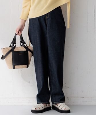 【ＣＬＡＳＳＹ．６月号掲載／洗える】２３区ＤＥＮＩＭ　コクーンシルエット　パンツ（ＰＲＷＷＣＳ０２１８）