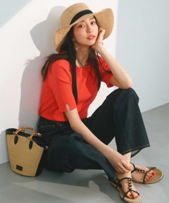 【ＣＬＡＳＳＹ．６月号掲載／洗える】２３区ＤＥＮＩＭ　コクーンシルエット　パンツ（ＰＲＷＷＣＳ０２１８）