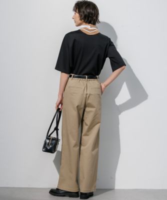 Oggi掲載／WEB＆一部店舗限定カラーあり】ストレッチギャバ
