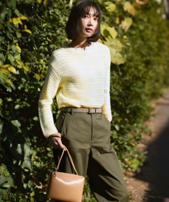 Oggi掲載／WEB＆一部店舗限定カラーあり】ストレッチギャバ