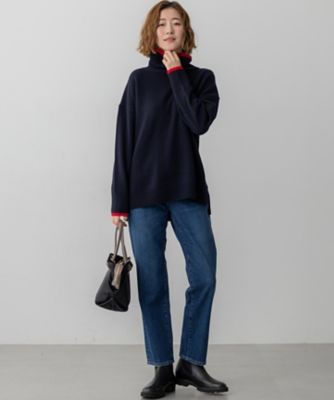 RED CARD TOKYO×23区】スリムストレート デニム パンツ