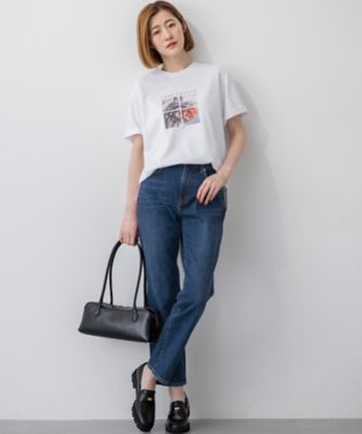 RED CARD TOKYO×23区】スリムストレート デニム パンツ