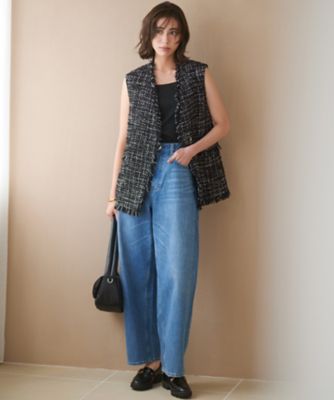 見上愛さん着用／RED CARD TOKYO×23区】カーヴィー