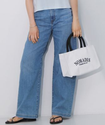 23区 L (Women/大きいサイズ)/ニジュウサンク エル 【接触冷感】２３区ＤＥＮＩＭ　サマー　ストレート　ワイド　パンツ（ＰＲＷＷＧＭ６５１９）