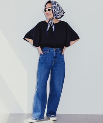 【接触冷感】２３区ＤＥＮＩＭ　サマー　ストレート　ワイド　パンツ（ＰＲＷＷＧＭ６５１９）
