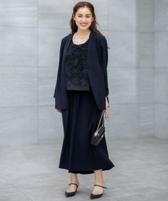 【Ｌサイズ限定／吸水速乾／ＵＶカット／接触冷感／】ストレッチジョーゼット　ガウチョパンツ（ＰＲＷＷＧＭ６８６１）