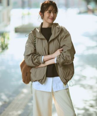 滝沢眞規子さん着用／洗える】コットン コーデュロイ ワイド パンツ