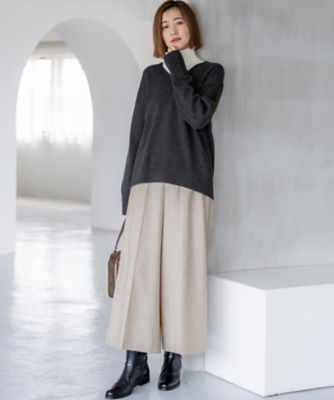 ラメミックスツイード クロップド パンツ（PRWWGW0517