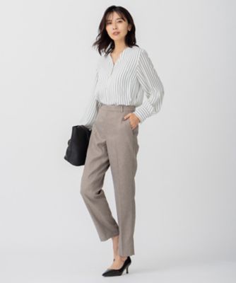 【ＣＬＡＳＳＹ．１月号掲載／洗える】ウールライクカルゼ　テーパード　パンツ（ＰＲＷＷＮＷ０４０９）