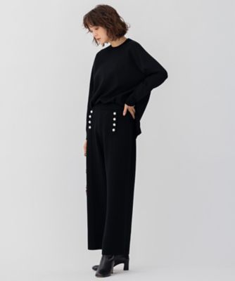 【ＣＬＡＳＳＹ．１月号掲載】ウールブレンド　ニット　パンツ（ＰＲＷＷＮＺ０６５０）