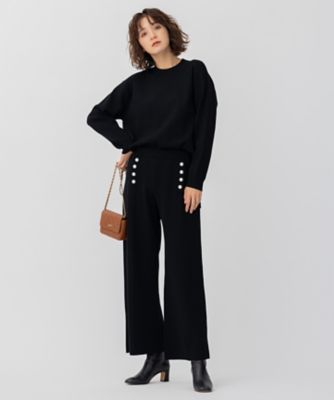 【ＣＬＡＳＳＹ．１月号掲載】ウールブレンド　ニット　パンツ（ＰＲＷＷＮＺ０６５０）