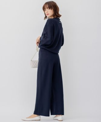 【ＣＬＡＳＳＹ．１月号掲載】ウールブレンド　ニット　パンツ（ＰＲＷＷＮＺ０６５０）
