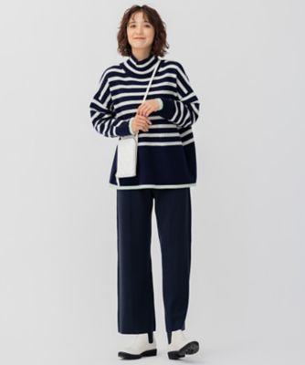 【ＣＬＡＳＳＹ．１月号掲載】ウールブレンド　ニット　パンツ（ＰＲＷＷＮＺ０６５０）