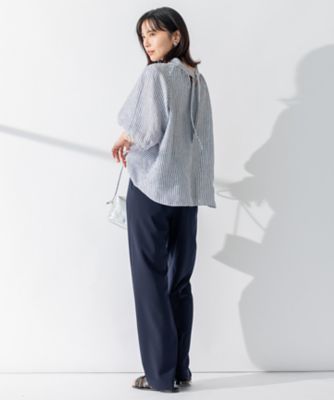 【ＷＥＢ限定／洗える】２ＷＡＹストレッチツイル　ワイドパンツ（ＰＲＷＷＳＭ０８４１）