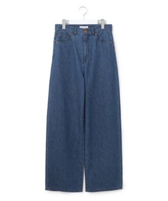 【ＷＥＢ限定／洗える】２３区ＤＥＮＩＭ　ライトダンガリー　ワイドパンツ（ＰＲＷＷＳＳ０８２１）