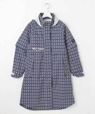 23区GOLF/ニジュウサンクゴルフ 【WOMEN】モノグラム レインワンピース 2WAYストレッチ 透湿防水 防風 撥水 ポケッタブル(RWVLGA0024)