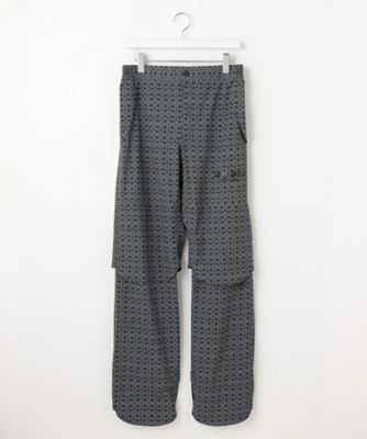 23区GOLF/ニジュウサンクゴルフ 【MEN】モノグラム レインパンツ  2WAYストレッチ 透湿防水 防風 撥水 ポケッタブル(RWVTGA0011)