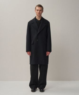 コート SHETLAND WOOL DOUBLE CLOTH COAT