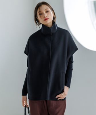 ＜ICB (Women)＞ＷｏｏｌＲｅｖｅｒ　　スタンドカラージレ（ＳＣＣＹＧＷ０４０１）